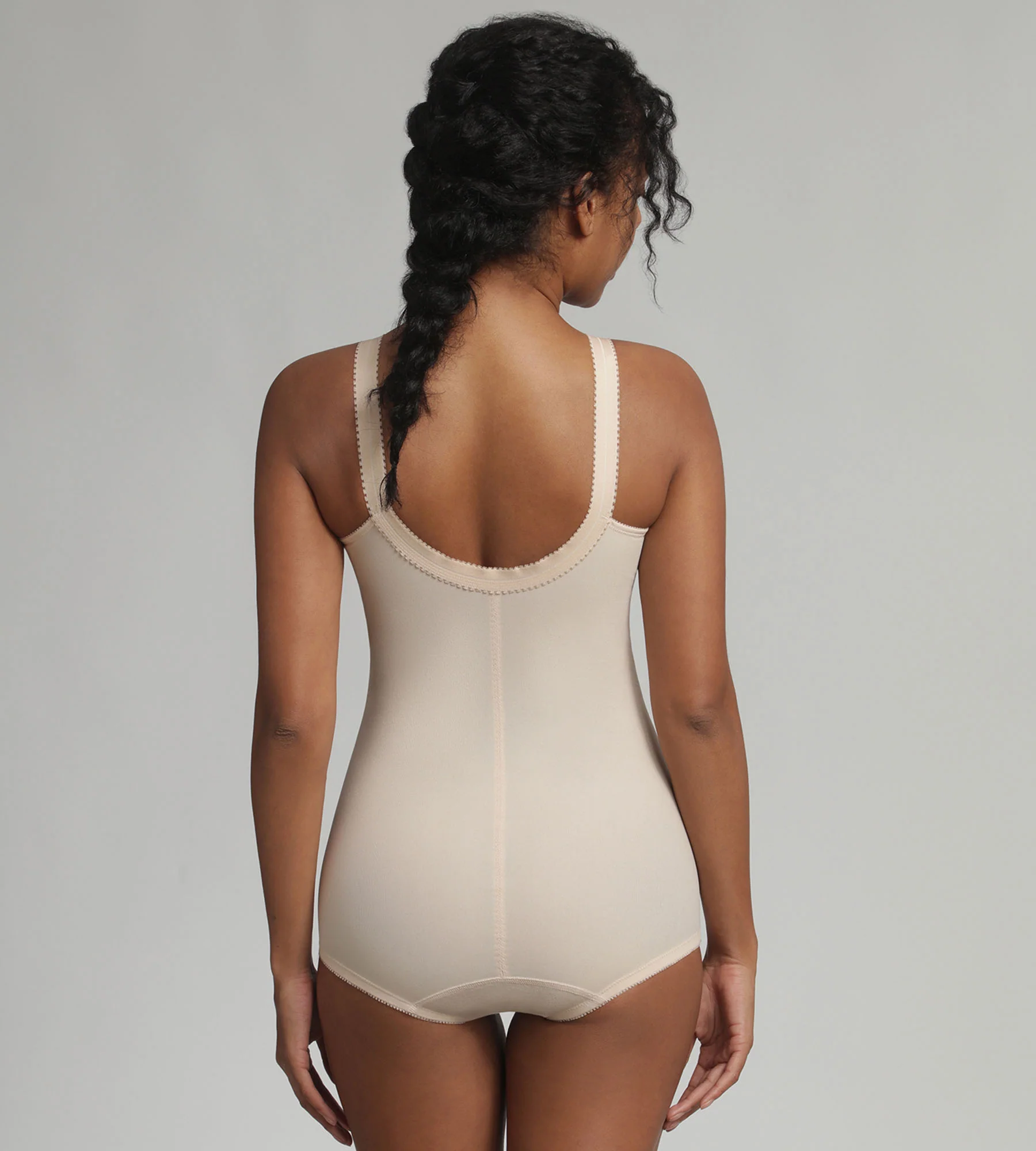 Body modellante beige Regina di Quadri - Image 2