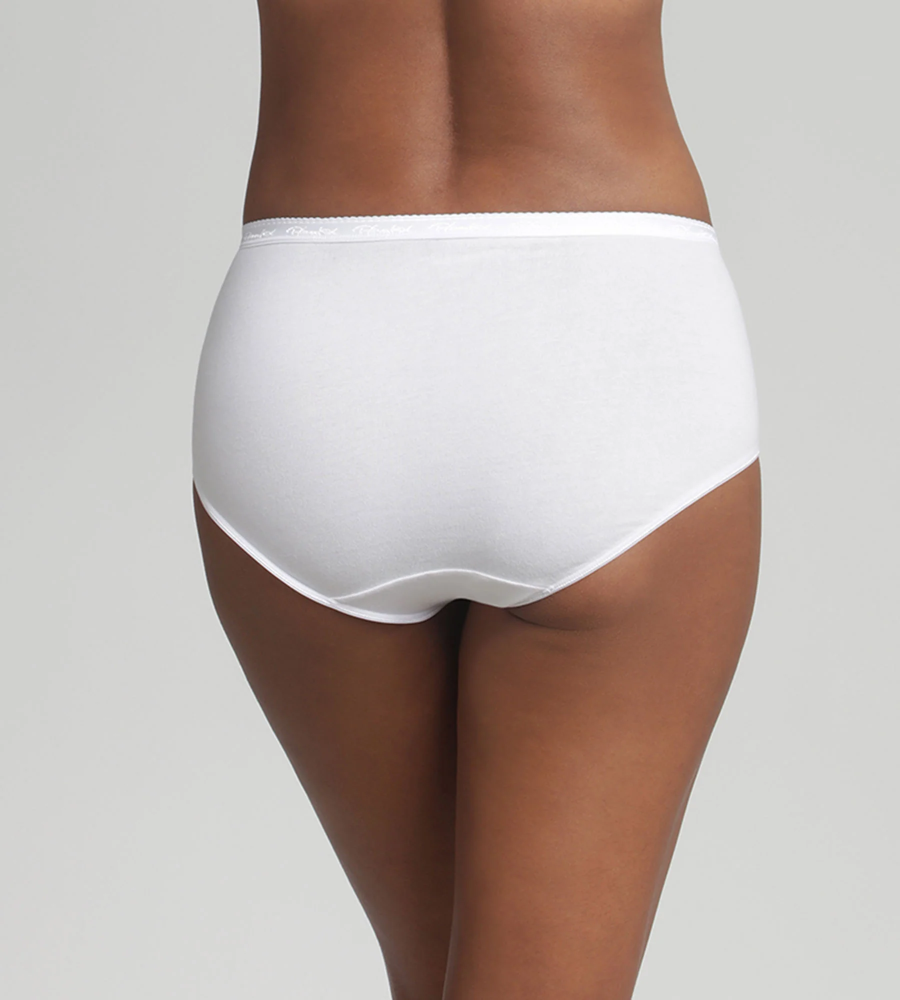Pacco da 2 slip midi bianchi Cotone Bio - Image 2
