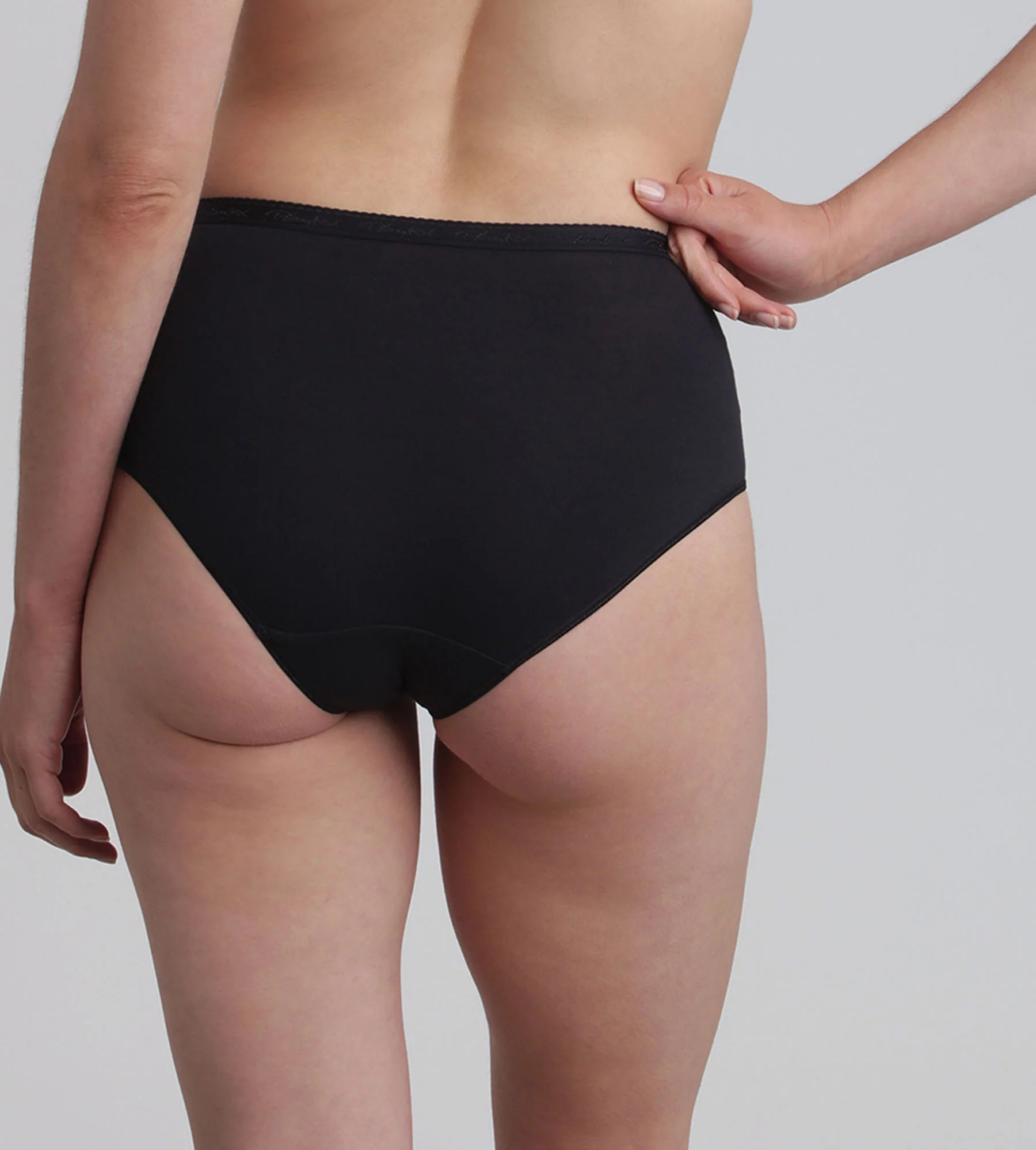 Pacco da 2 slip neri Cotone Bio - Image 2