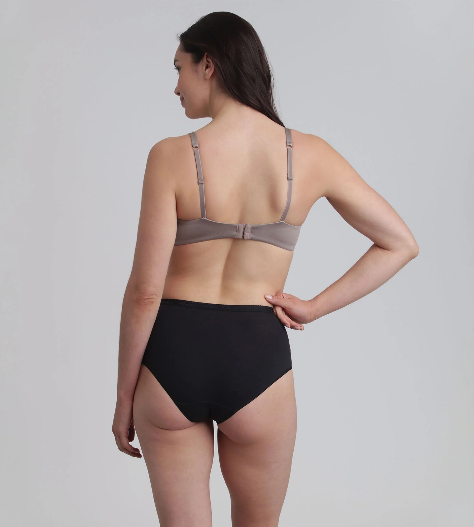 Pacco da 2 slip neri Cotone Bio - Image 4