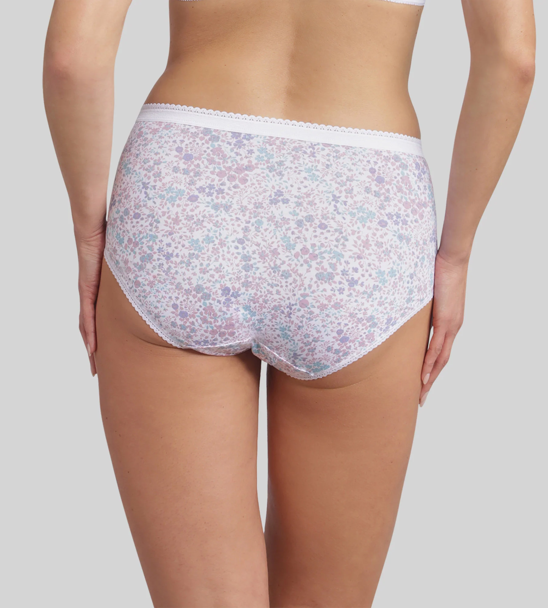 Pacco di 3 slip lavanda Cotone Stretch - Image 2