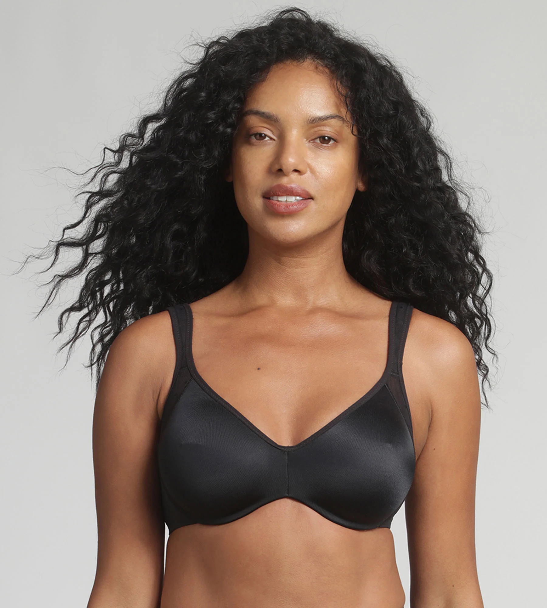 Reggiseno minimizer microfibra nero Expert Silhouette
