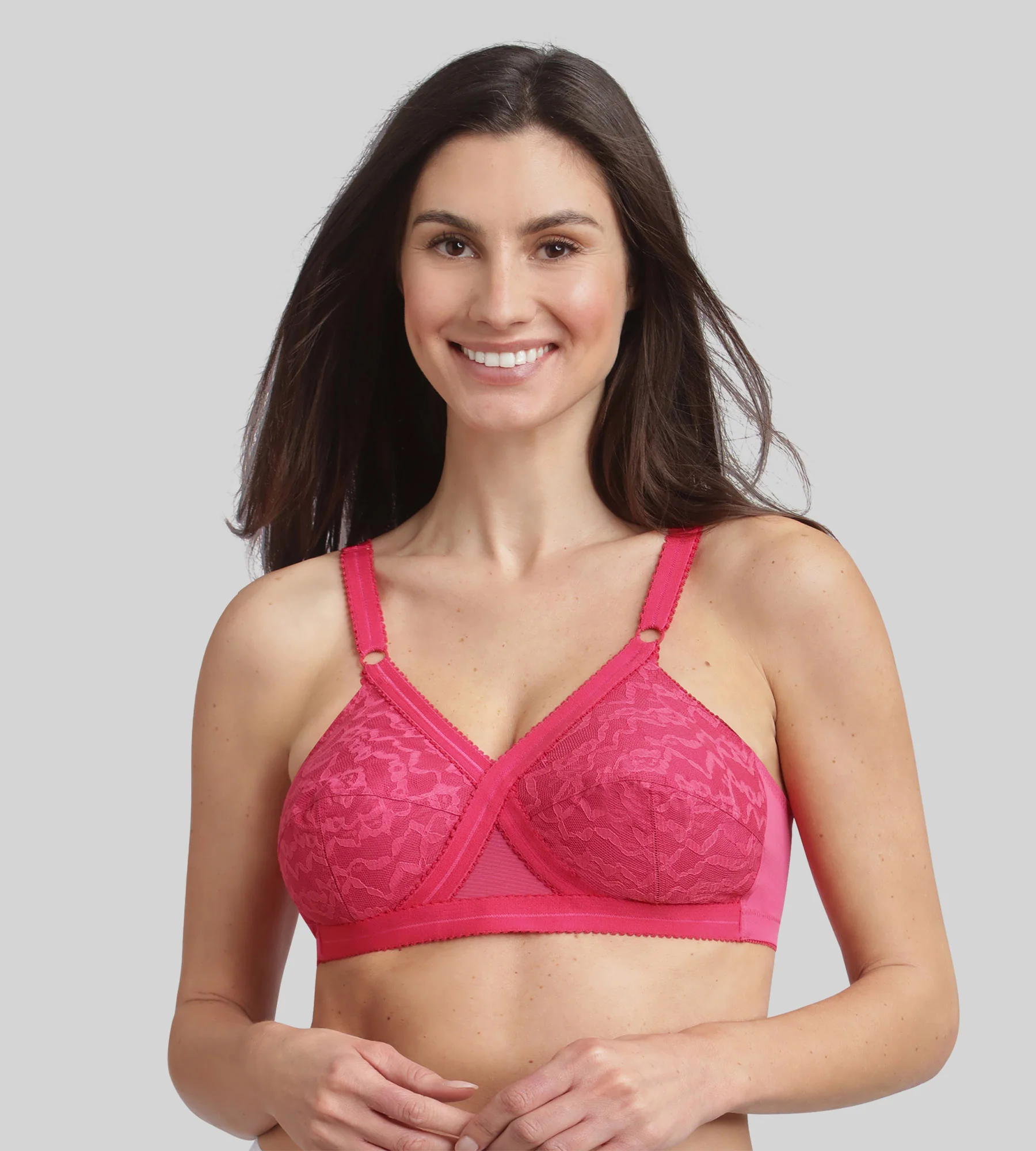 Reggiseno senza ferretto ibisco Criss Cross 556