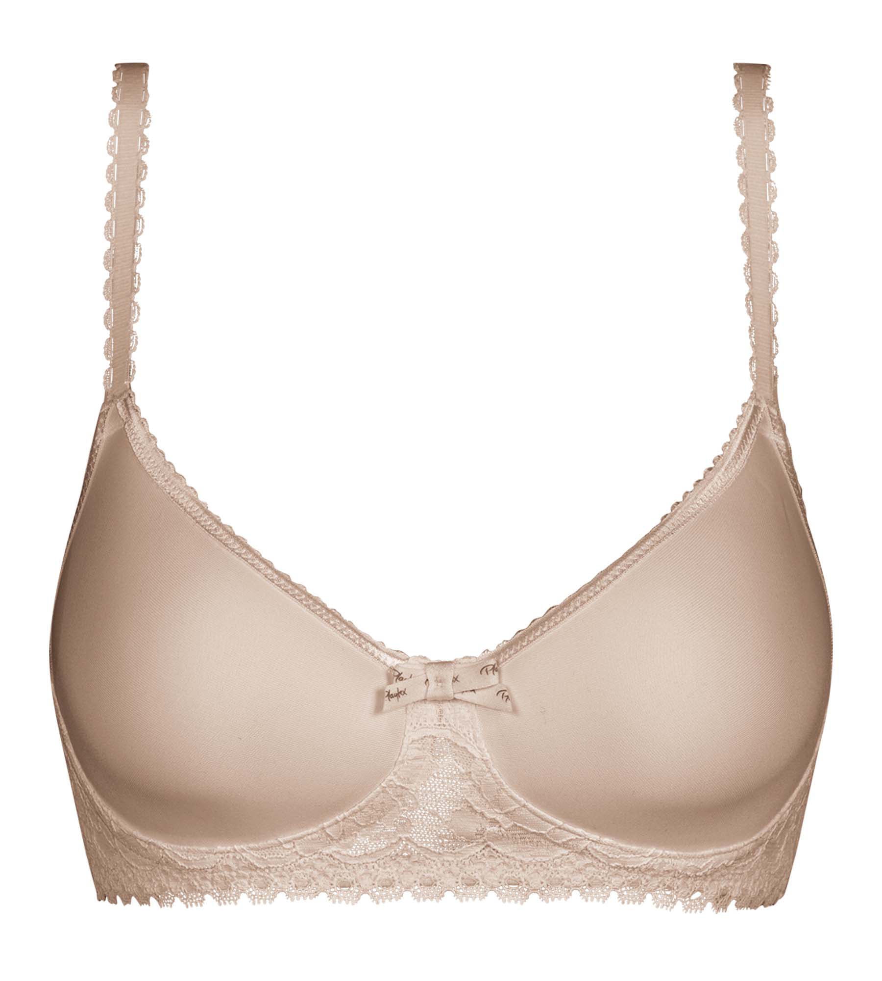 Reggiseno spacer senza ferretto Beige Flowery Lace Riciclato - Image 5