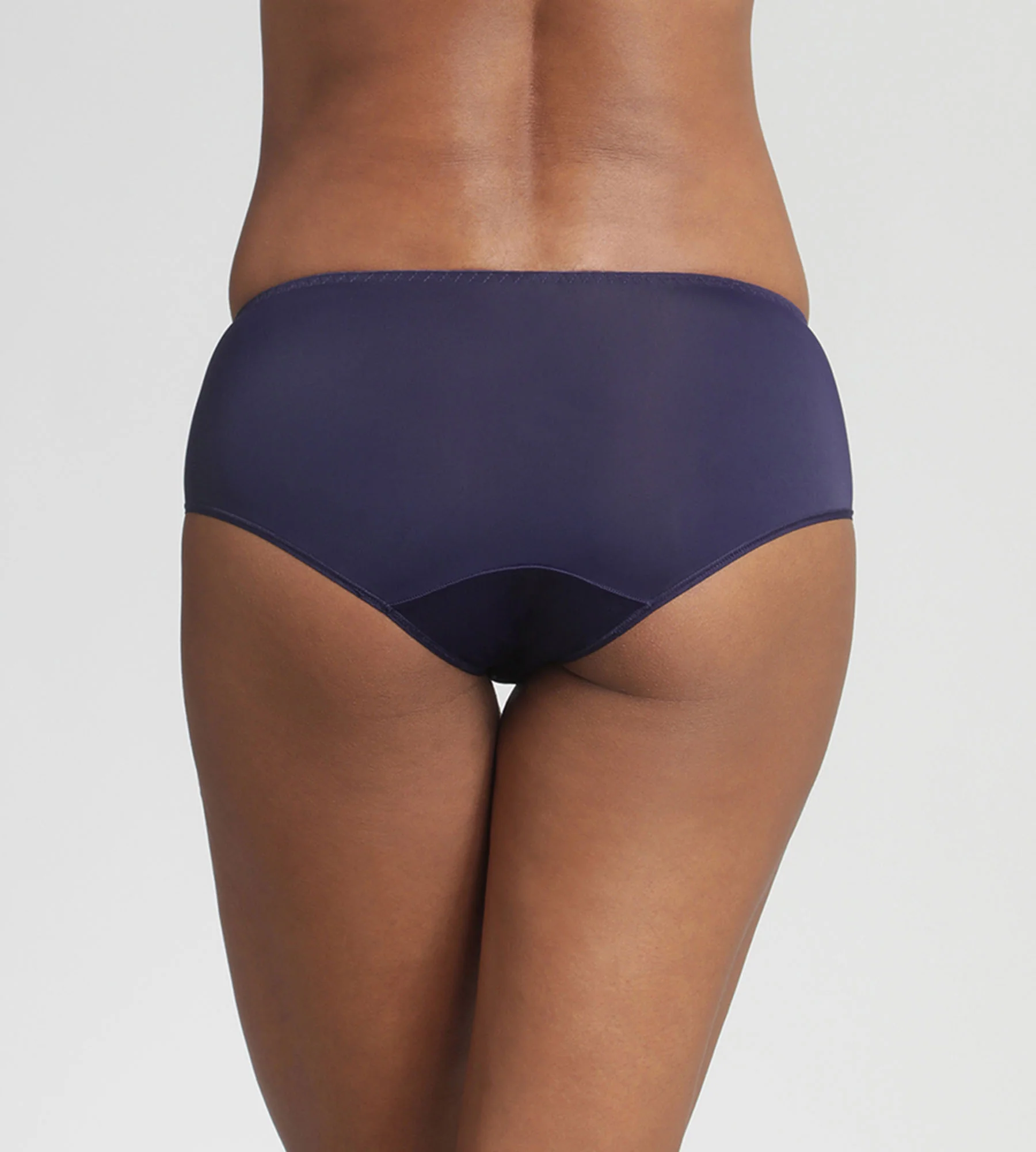 Slip midi di pizzo blu marino Essential Elegance Embroidery - Image 2